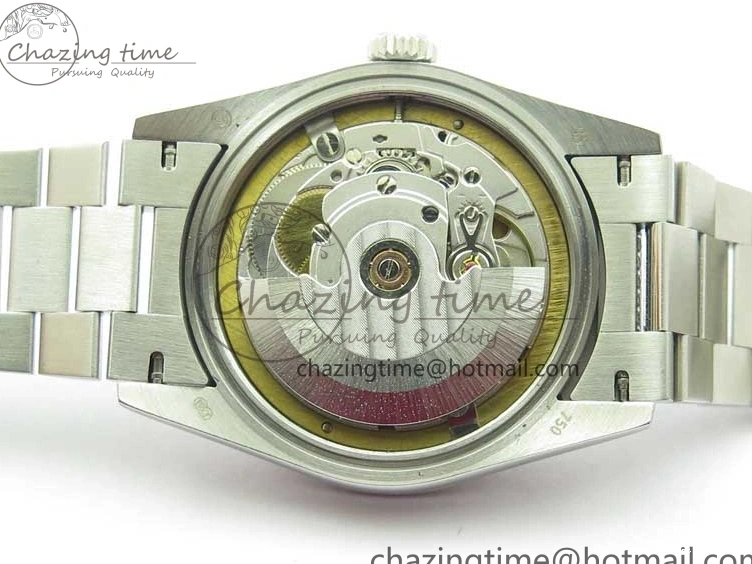 0516 Day-Date 36mm 128239 SS Crystal BP Best Edition White MOP Crystal Marker Dial on SS President Bracelet A MoistureWicking 2682